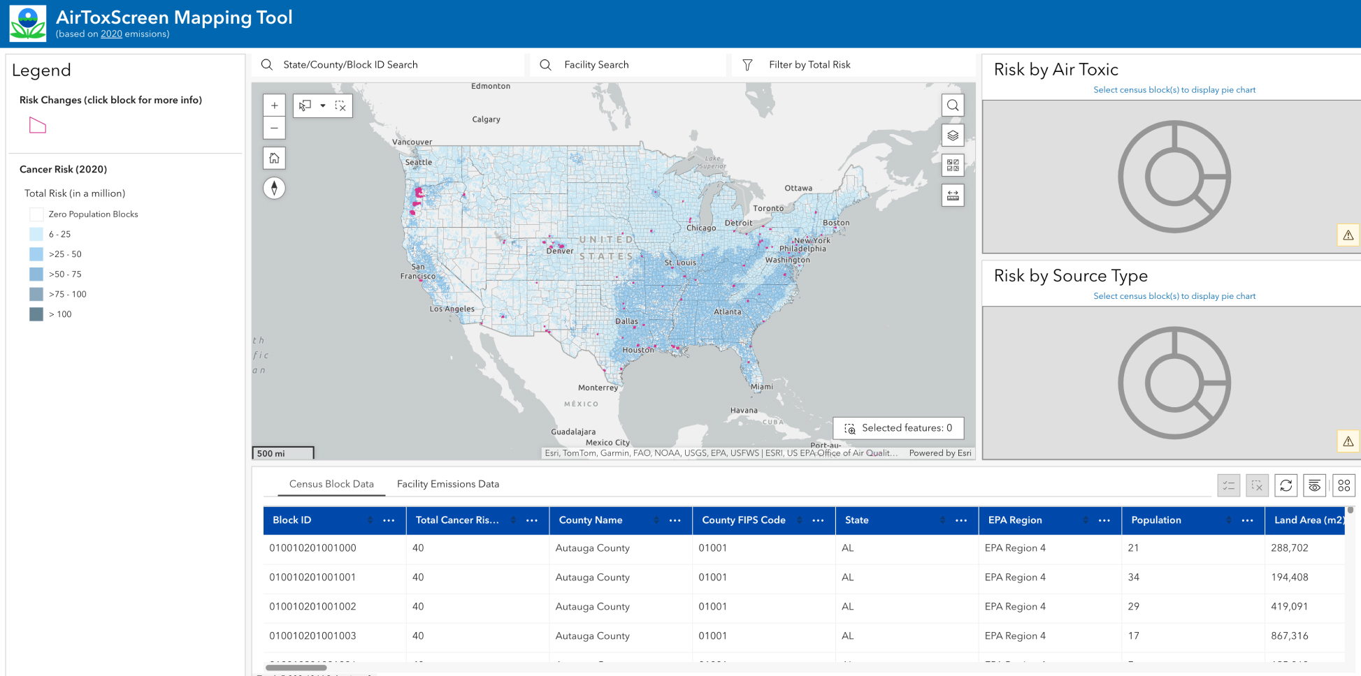 AirToxScreen Mapping Tool