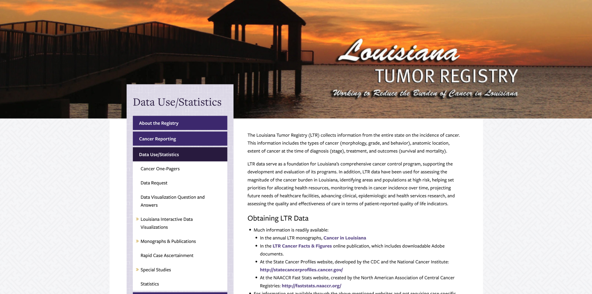 Louisiana Tumor Registry